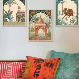 WALLLANE Birds and Animals Wood Wall Art-29