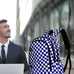 Tinytot Unisex Kids Geometric Backpack image 3