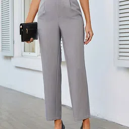 her by invictus Women Mid-Rise Joggers Trousers-image-35