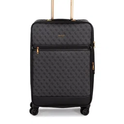 GUESS Printed Soft-Sided Large Trolley Bag-10