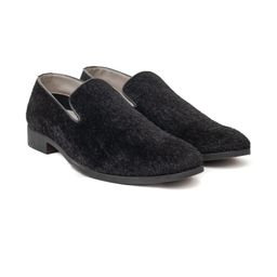 Bold Bunny Men Textured Leather Loafers-image-94