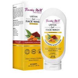 THANKS MOM Ubtan Gel Face Wash With Turmeric & Saffron For Tan Removal - 100 ml-53