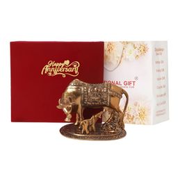 INTERNATIONAL GIFT Ganesh Showpiece With Birthday Tag & Box-image-79