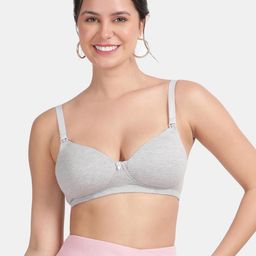 Envie Half Coverage Lightly Padded Non-Wired Bra-image-20