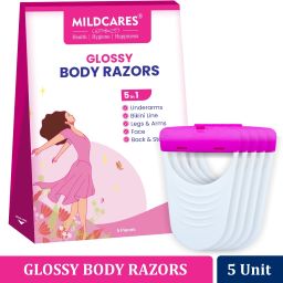 Glossy Body Razor | Face, Bikini & Underarm Hair Removal Safe & Painless, Men & Women-picture-14