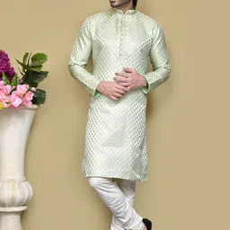 RANAK Men Ethnic Motifs Embellished Thread Work Kurta-picture-57