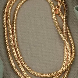 Princy Enterprise Gold-Plated Brass Necklace-picture-0