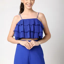 BLANC9 Ruffled Crop Top & Palazzos-picture-30