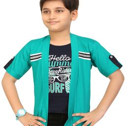 BAESD Boys Classic Opaque Printed Casual Shirt-image-63