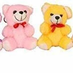Mini Teddy Bear Soft Toy Set of 12 (Multi-Color)- 25 cm-11