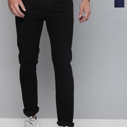 INDIROCKS Men Jean Slash Knee Stretchable Jeans-image-66