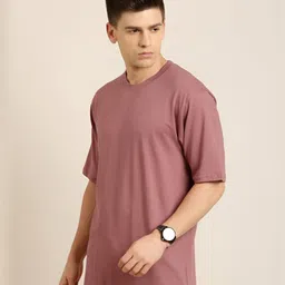 GLOWBERRY Men Organic Oversized Cotton T-shirt-picture-7