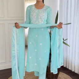 DIVASTRI Women Pure Cotton Trousers & Pure Cotton-34