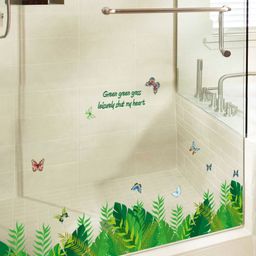 Asian royal Green Printed Water Proof Wall Sticker-image-74