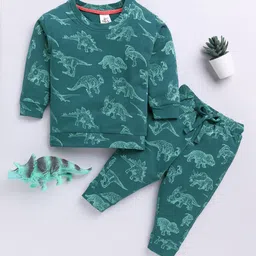 Clt.s Kids Printed T-shirt with Trousers-picture-37