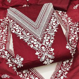 Maroosh Embroidered Unstitched Dress Material-image-33