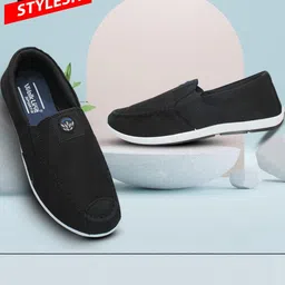 WALKLINE Men Round Toe Loafers-picture-52