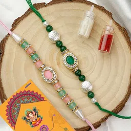 Bhai and Babhi Rakhi Gift set-28