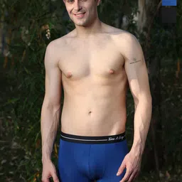 EAZY Men Pack Of 3 Breathable Trunks LF-M-Black-G-Wine-OP-Blue-2XL-53