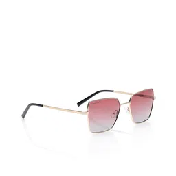 Fastrack Women Lens & Gold-Toned Square Sunglasses with-image-86