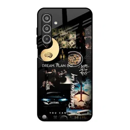 QRIOH Quirky Samsung Galaxy A26 5G Visionary Cycle Glass Back Case Mobile Accessories-picture-41