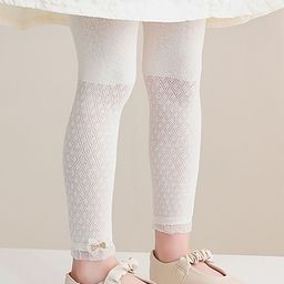 SYGA Girls Self Design Cotton Ankle-Length Leggings-39