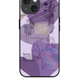 QRIOH Floral Printed iPhone 15 Back Case Mobile Accessories-image-78