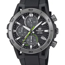 CASIO Men Dial & Cuff Straps Analogue Chronograph Solar Powered Watch ED630-11