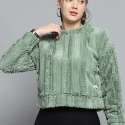 rock.it Women Round Neck Full Sleeve Sweatshirt-28