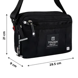 NFI essentials Unisex Solid Messenger Bag image 4