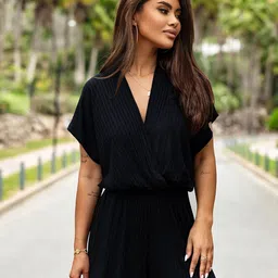 StyleCast x Revolte Women V-Neck Jumpsuit-picture-34