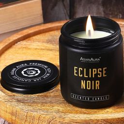 Asian Aura Matte Finished Black Jar Candle-40