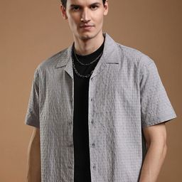 HIGHLANDER Men Opaque Casual Shirt-image-94