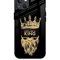 QRIOH Quirky Printed iPhone 13 Back Case Mobile Accessories-image-62