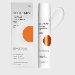 SEEKCAUS Silicon Sunscreen Gel SPF 50 PA++++ - 50 g-image-16