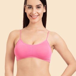 Joomie Medium Coverage Removable Pad Caged Back Sports Bra-image-42