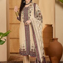 Sangria Digital Printed Straight Kurta with Bottom and Dupatta-image-15