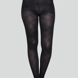 GLAMORAS Women High Waist Patterned Pantyhose Stockings-picture-15