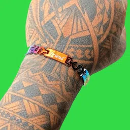 Dynamic Retail Global Men Multi Gold-Plated Stainless Steel Handcrafted Link Bracelet-picture-58