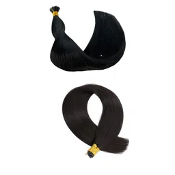 RITZKART Clip In Straight Lock Hair Extension- Dark Brown- 18 Inch-image-45