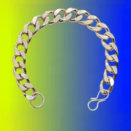 Dynamic Retail Global Men Silver Link Bracelet-17