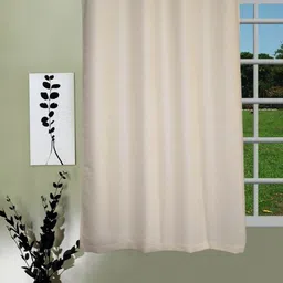 Lushomes Cream-Coloured Door Curtain-image-12