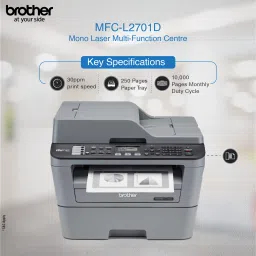 brother MFC-L2701D Multi-function Monochrome Laser Printer with Auto Duplex Feature image 2