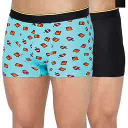 bummer Pack Of 2 Printed Long Trunks TRNXMC02S-image-40