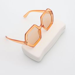PELLE LUXUR Women Rectangle Sunglasses with UV Protected Lens PL25GS257-image-78