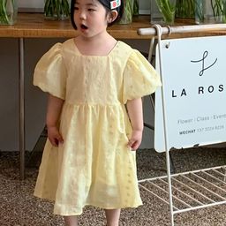 LULU & SKY Flared Sleeve A-Line Dress-picture-17