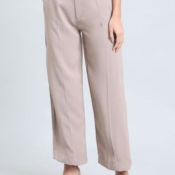 Go Colors Women High-Rise Pleated Trousers-picture-48