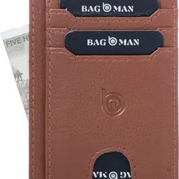 BAGMAN Men Leather Card Holder-36