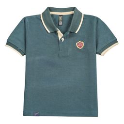 earth conscious Boys Solid Polo Collar Cotton T-shirt-image-57