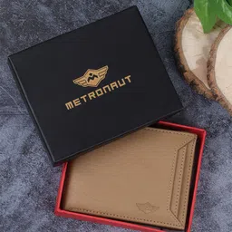 Metronaut Men PU Two Fold Wallet-0